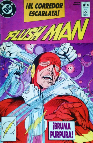 Flush Man Nro. 8 Revista Comic Dc (1992) Flash