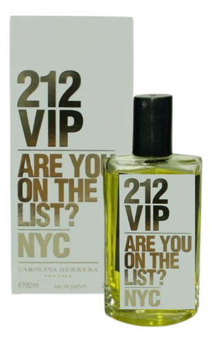 Perfume 212 Are You On The List? Contratipo 50ml