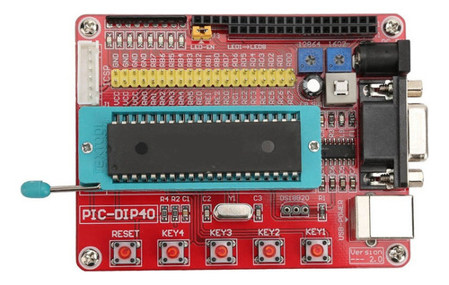 Placa De Desenvolvimento Microchip Learning Pic16f877a Pic