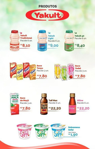 Imagem 1 de 1 de Yakult Produtos