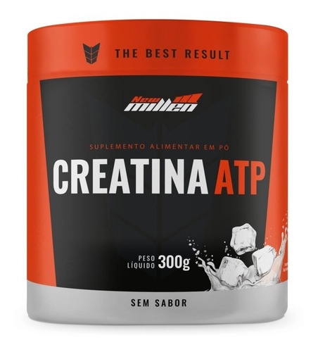 2x Creatina Atp 300g - New Millen - Sem Sabor