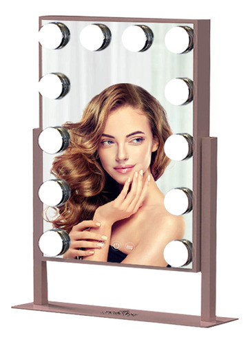 Impressions Vanity Hollywood Tri-tone Xl Espejo De Maquilla.