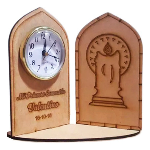 10 Souvenirs Comunion Bautismo Reloj Personalizado Religion