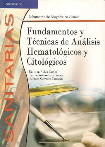 Libro Fundamentos Y Técnicas De Análisis Hematológicos Y Cit