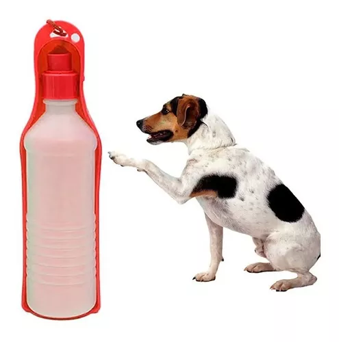 Bebedero Perro Portatil Bebedero Portatil Perro Botella de Agua de Viaje  para Perros Botella de Agua para Perro con Cuenco Pink,250ml : :  Productos para mascotas