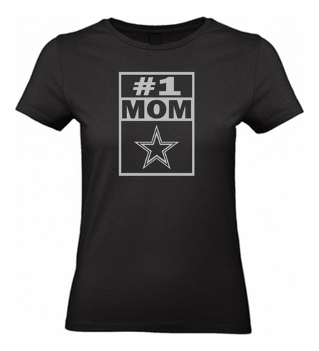 Playera Mamá #1 Nfl Todos Los Equipos Personaliza Nombre Y#