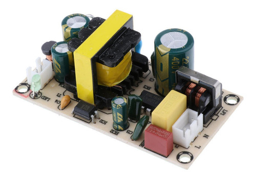 2xac 220v A Dc 24v 1a 24w Módulo De Placa De Fuente De