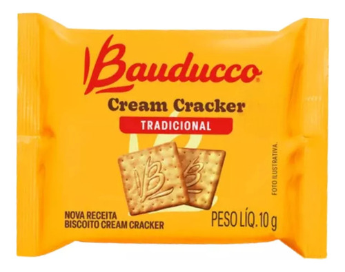 Kit Com 400 Sachês De Biscoito Bauducco 4 Sabores Sortidos