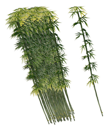 100x Modelo De Bambu Árvores Árvores De Arquitetura 12cm