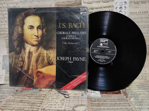 Lp J S Bach Chorale Preludes Joseph Paybe Vinilo