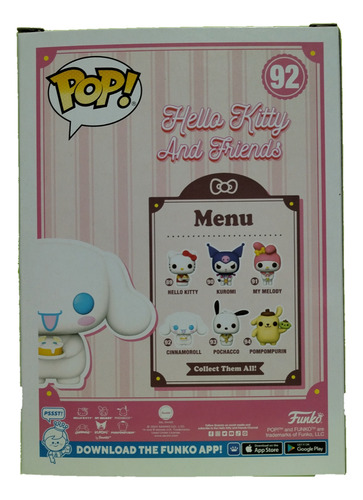Funko Pop! Cinnamoroll #92 Hello Kitty And Friends