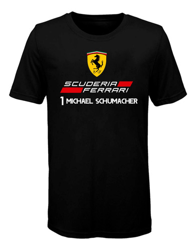 Remera Algodon Scuderia Ferrari (f046) Michael Schumacher