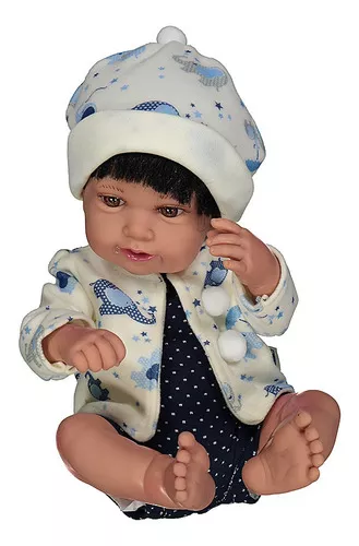 Bebê Reborn Menino Anny Doll Baby - Cotiplas - Xickos Brinquedos