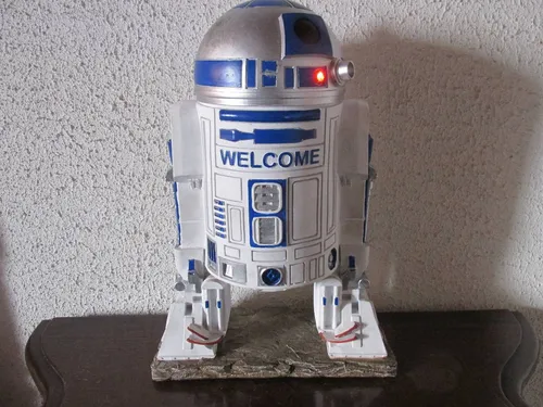 comprar Antigua Estatua R2 D2 Star Wars Gran Tamaño Exclusiva Escasa