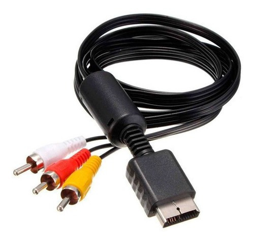 Cable A/v Audio Y Video Play Ps2 Ps3 Tv 3 Rca 1,8 Metros
