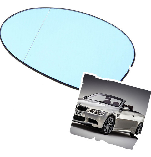 Luna Espejo Azul Izq Compatible Bmw Serie3 E93 2003-2009