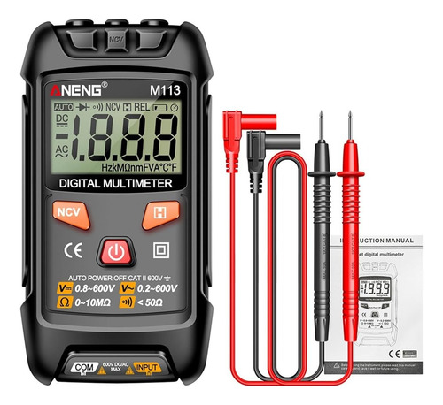 Tester Multímetro Profesional Digital Detector Automatico 