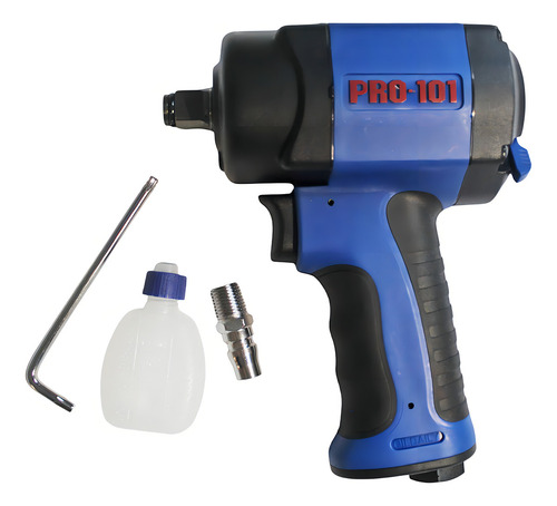 Chave Impacto Pneumática 13mm 122kgfm Composite Pro-101 Pdr Cor Azul Com Preto