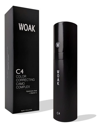 Base De Maquillaje Hidratante Woak C4 Para Hombre Mediano Tono
