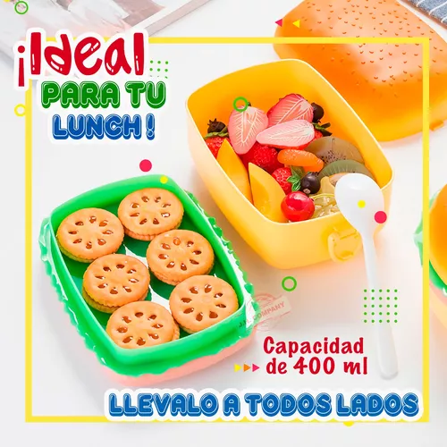 Topper En Forma De Hamburguesa / Emparedado Box Lunch 0457