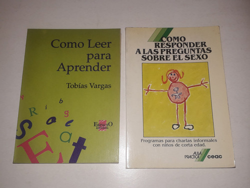 Como Leer Para Aprender/ Como Responder A Las Preg Sobre Sex (Usado)