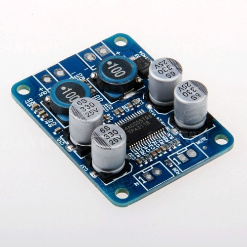 Paquete 7 Amplificador Clase D Mono 60w Tpa3118 Btl Arduino