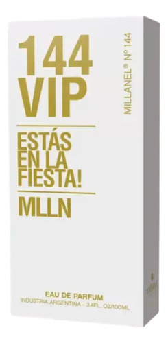 Perfume Millanel 144 212 Vip 100ml 