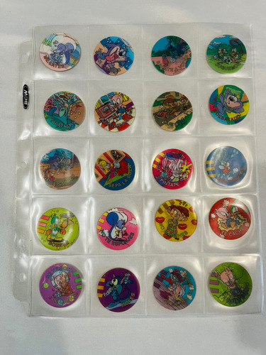 Colección Completa Tazos Tiny Toons 1994 Sabritas (Usado)