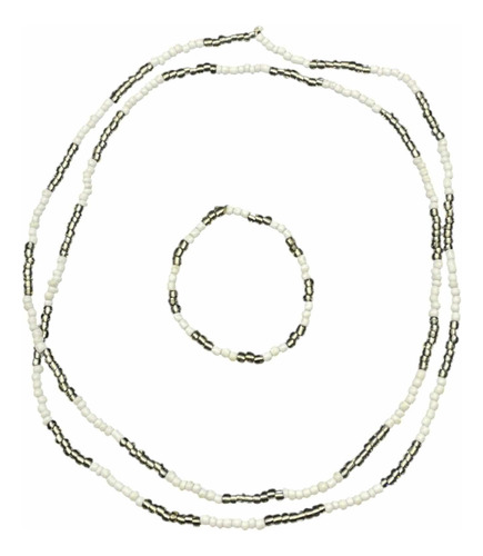 Collar De Obatalá + Pulsera Santería Yoruba | Eleke De Paz