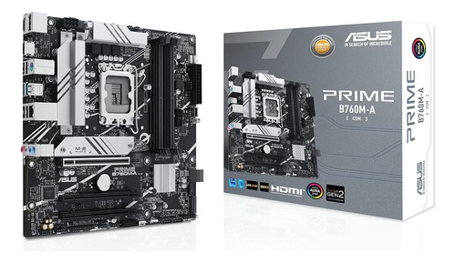 Asus Prime B760m-a Intel B760(lga1700)(13th Y 12th Gen)placa
