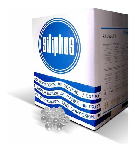Imagen 4 de 4 de Sal Polisfofato Antisarro Para Filtro De Agua Siliphos 1 Kg
