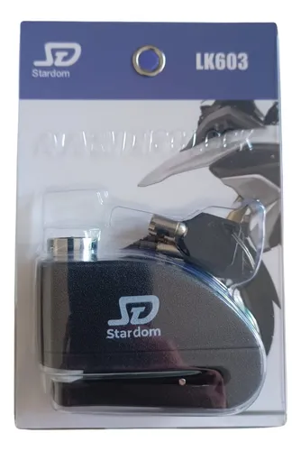 Traba Disco Frenos Moto Alarma 110 Db Seguridad 7 Mm Sensor