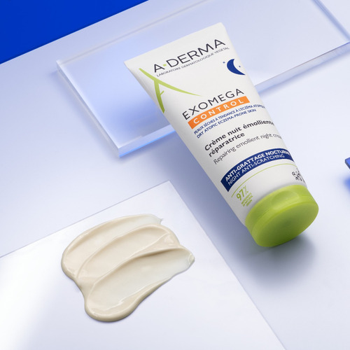 A-derma Exomega Control Crema Noche Anti Comezón 200ML