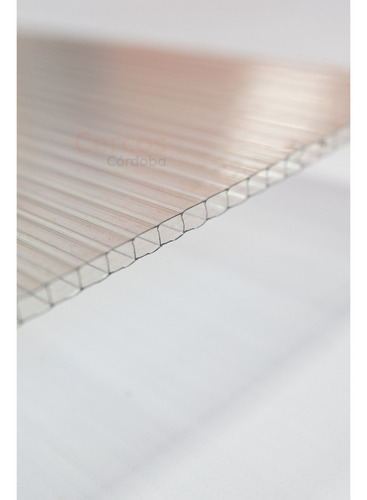 Policarbonato Alveolar Polymatic® 4mm Cristal 5,80 X 2,10 Mts Importado