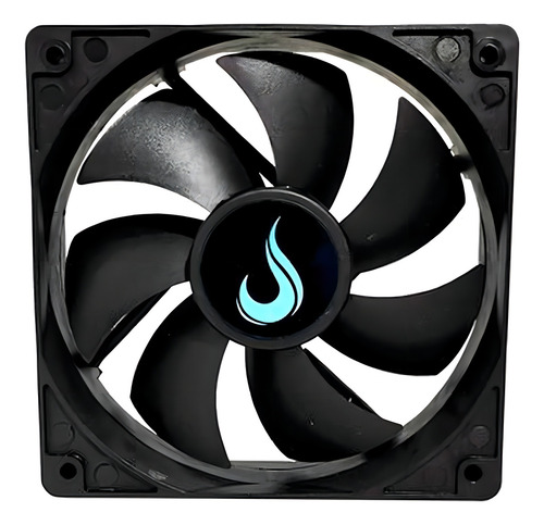 Kit 3 Cooler Fan Risemode 120mm Preto 12v Risemode Molex
