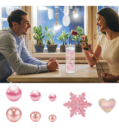 Ay Set De Decoración De Moda De San Valentín Con Abalorios