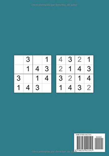 Libros De Puzzles Para Ninos - Sudoku Facil Para Ninos Y Pri