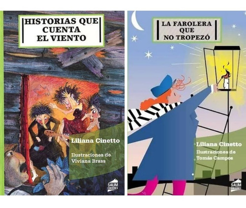 Lote X 2 Libros Infantiles - Liliana Cinetto - 7 A 9 Años