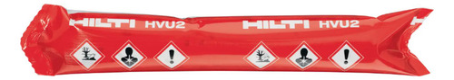 Anclaje Hilti Cápsula Química Hvu2 3/4 X6 5/8 (caja 10 Pza)