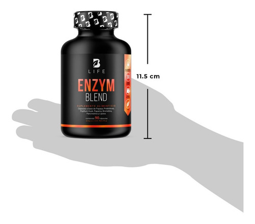 Enzimas Digestivas 90 Cáps 20 Billones Probióticos. B Life