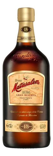 Paquete De 3 Ron Matusalem Gran Reserva 18 Años 750 Ml