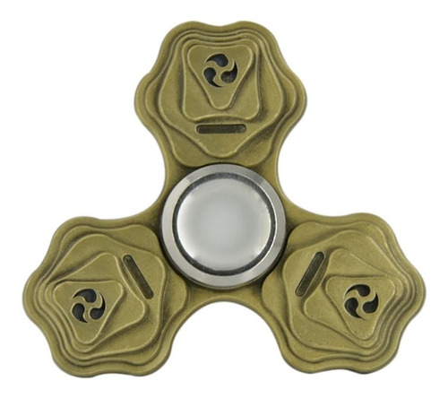 Spinner Hand Fidget Juguete Mano Anti Estres Triple Rosa