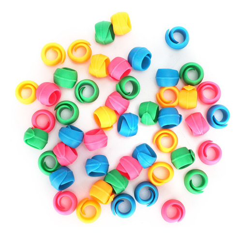 48 Bobinas De Hilo De Silicona Saver Huggers Bobbin Holder O