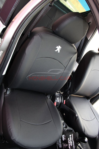 Imagem 2 de 10 de Capas De Bancos Couro Carro Peugeot 207 Xr 1.4 8v Flex 2012