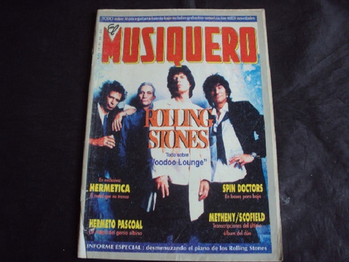 Revista El Musiquero - Tapa Rolling Stones