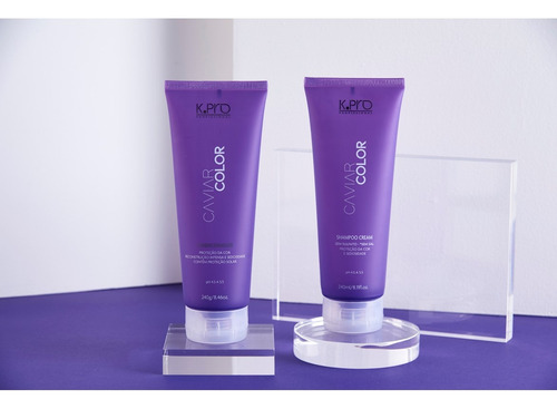 Shampoo Caviar Cream Proteção Da Cor Antioxidante Kpro 240ml