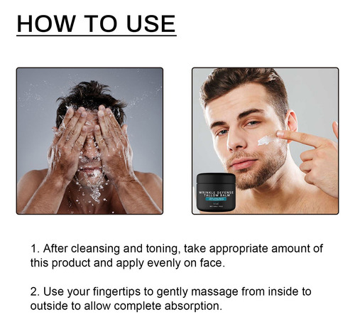 Bálsamo De Sebo Para Rugas, Hidratante Facial De Sebo, Sebo