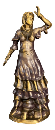 Estátua Imagem Maria Mulambo Exclusiva - Umbanda Candomblé Cor Roxa