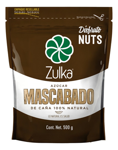 Azúcar Zulka Mascabado 500g