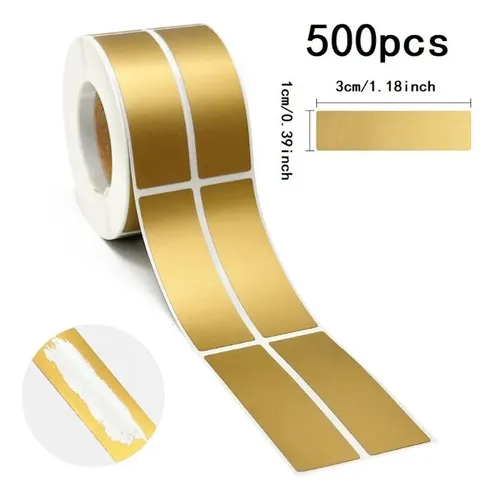 500 Unidades/rolo, Scratch Off Labels, Vouchers De Resgate D